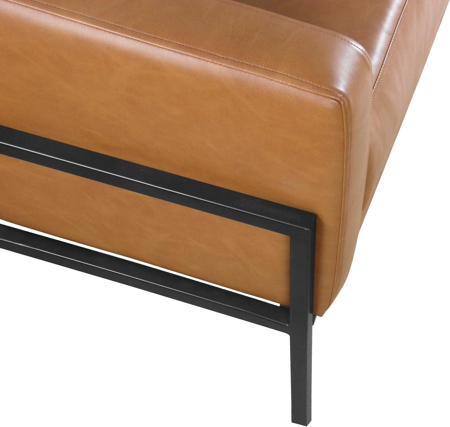 Modern Metal Frame Accent Chair - HomePop