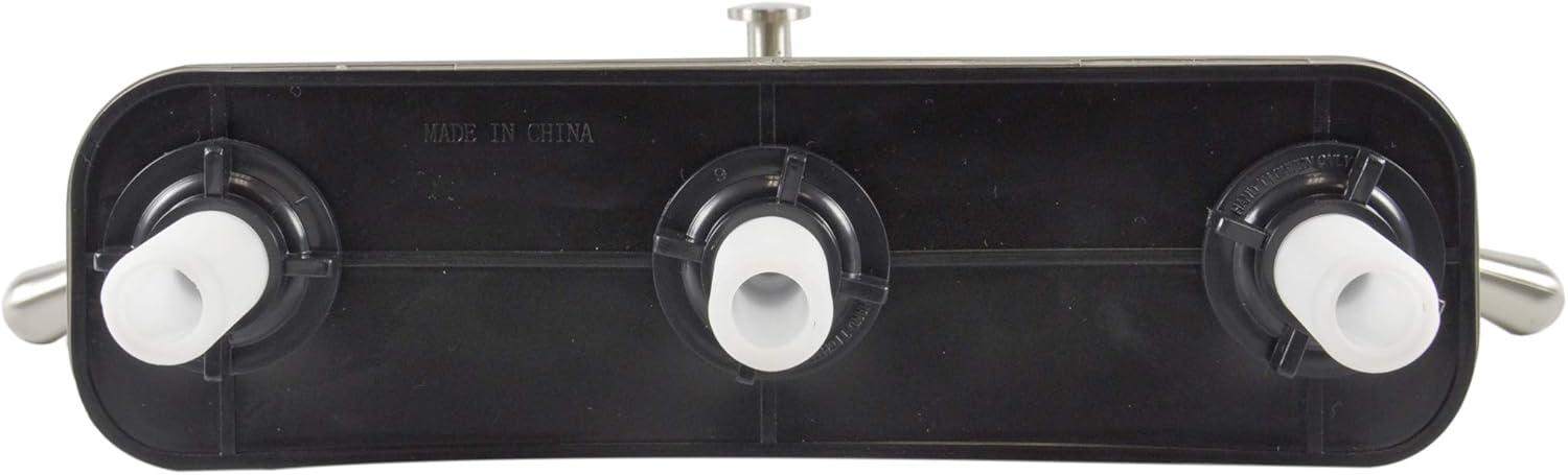 DANCO Lever-Style Mobile Home Center-Set Tub/Shower Faucet, Brushed Nickel, 8-Inches (10883X)
