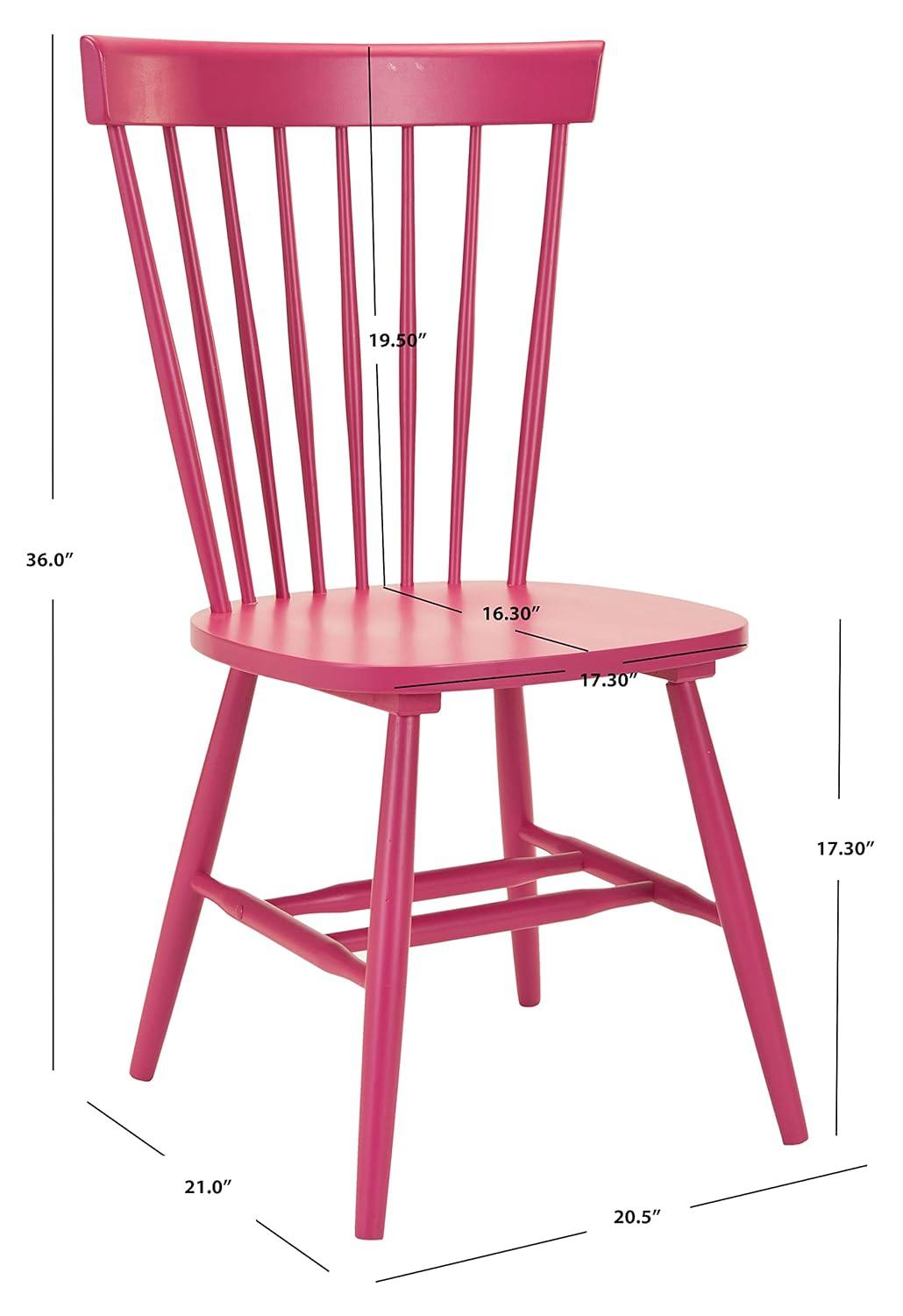 Parker 17"H Spindle Dining Chair (Set of 2)  - Safavieh