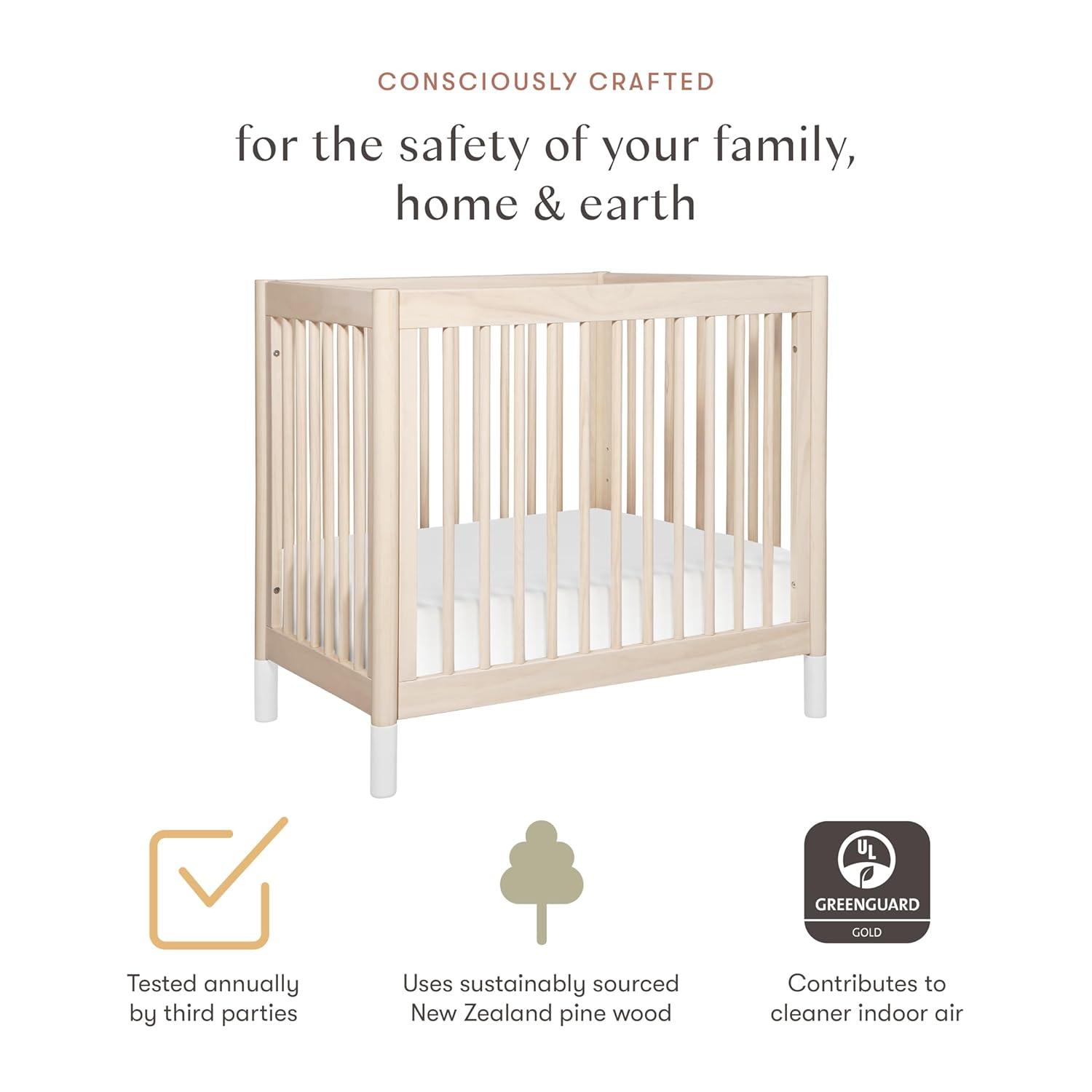 Gelato 4-in-1 Mini Convertible Crib