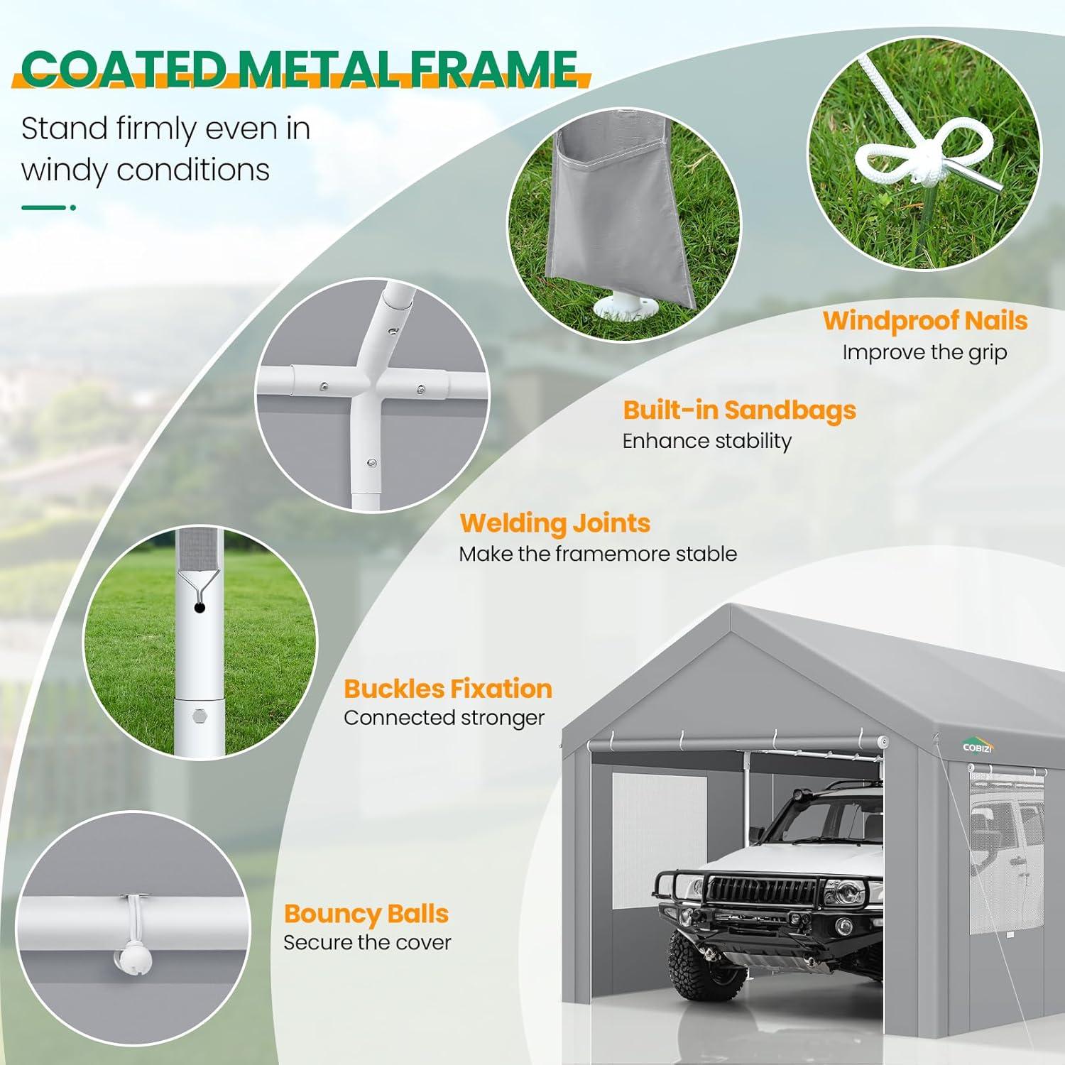 VEVOR Steel Carport