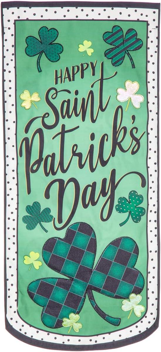 Happy St. Patrick's Day Everlasting Impressions Textile Décor