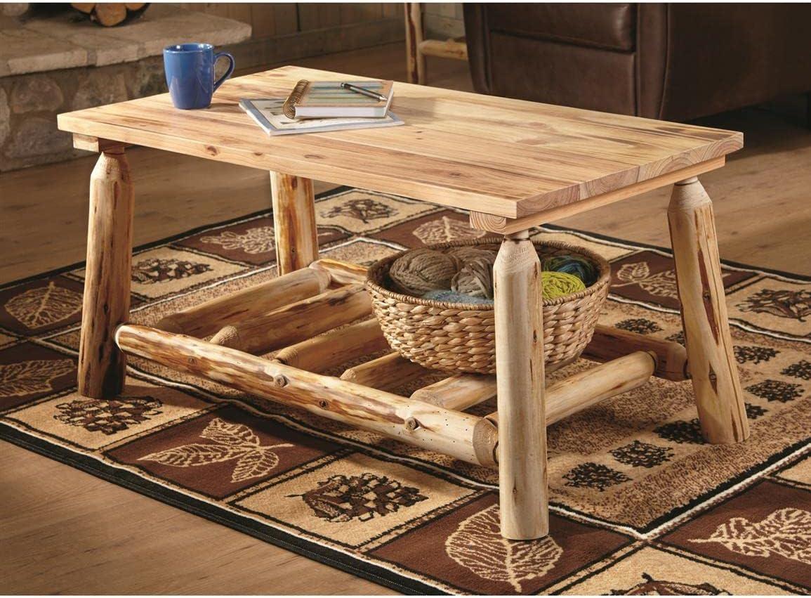 CASTLECREEK Log Coffee Table