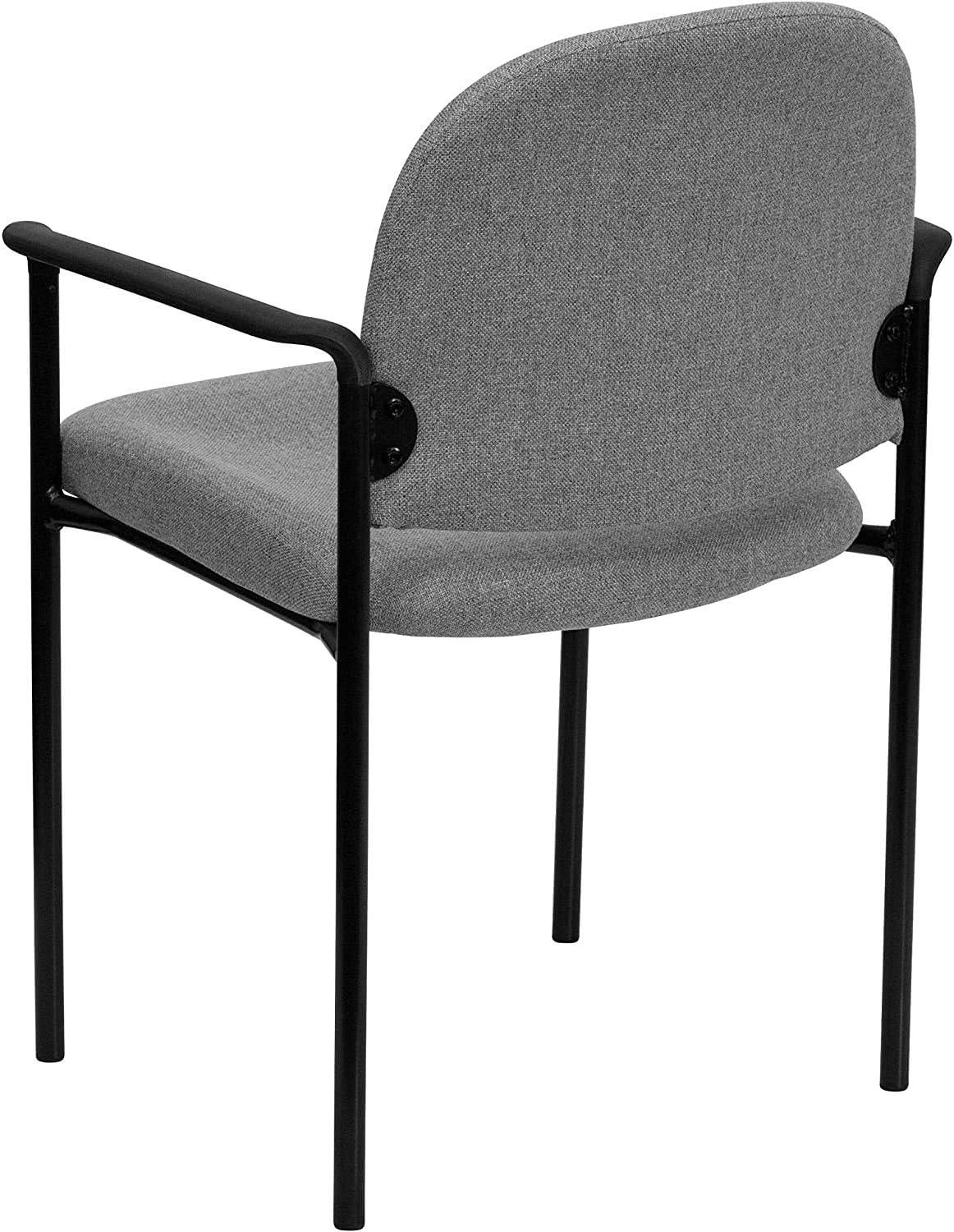 Flash Furniture Prather Tania Comfort Vinyl Upholstered Stackable Side Reception Chair by Flash Furniture