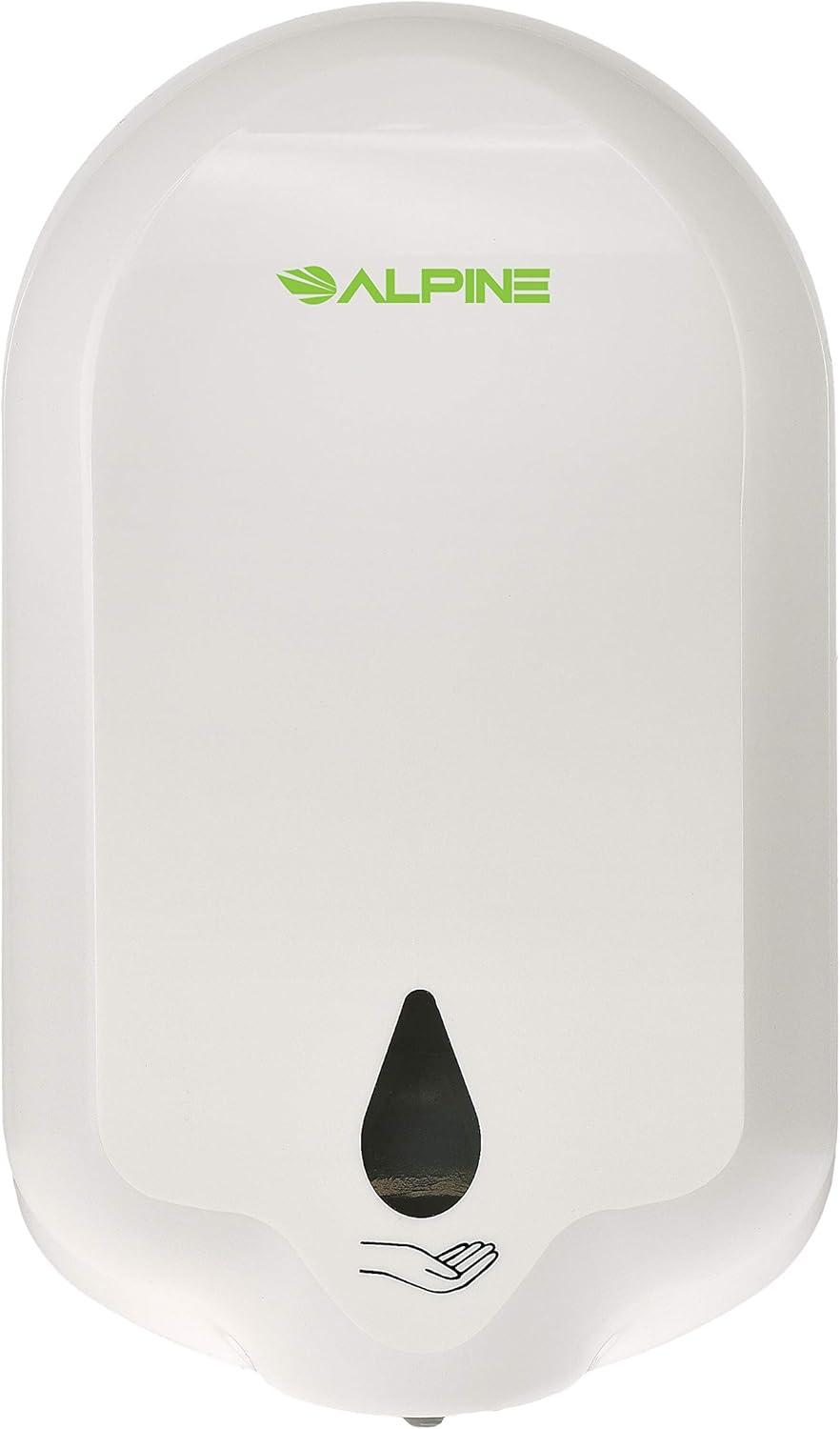 White Automatic Wall-Mounted Touchless Soap Dispenser 1100mL