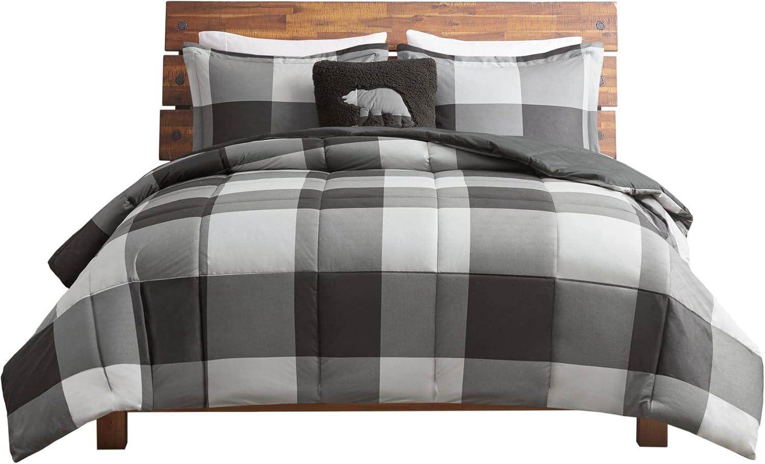 Woolrich Hudson Valley Down Alternative Buffalo Check Comforter Set