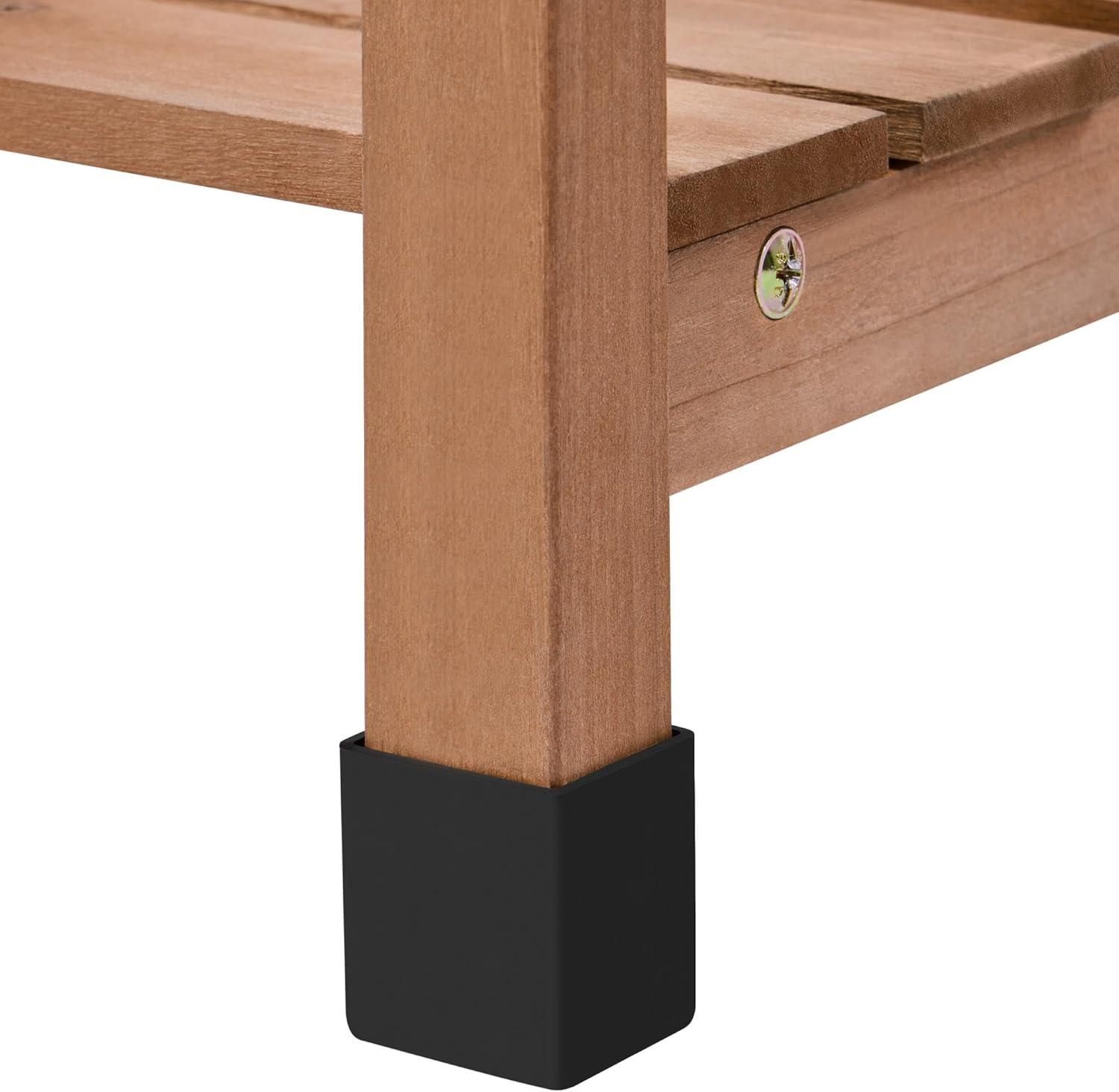 Topeakmart 45.2x17.7x47.6'' (LxWxH) Potting Benches Outdoor Garden Potting Table Work Bench with Removable Sink Drawer Rack Shelves Work Station, Wood