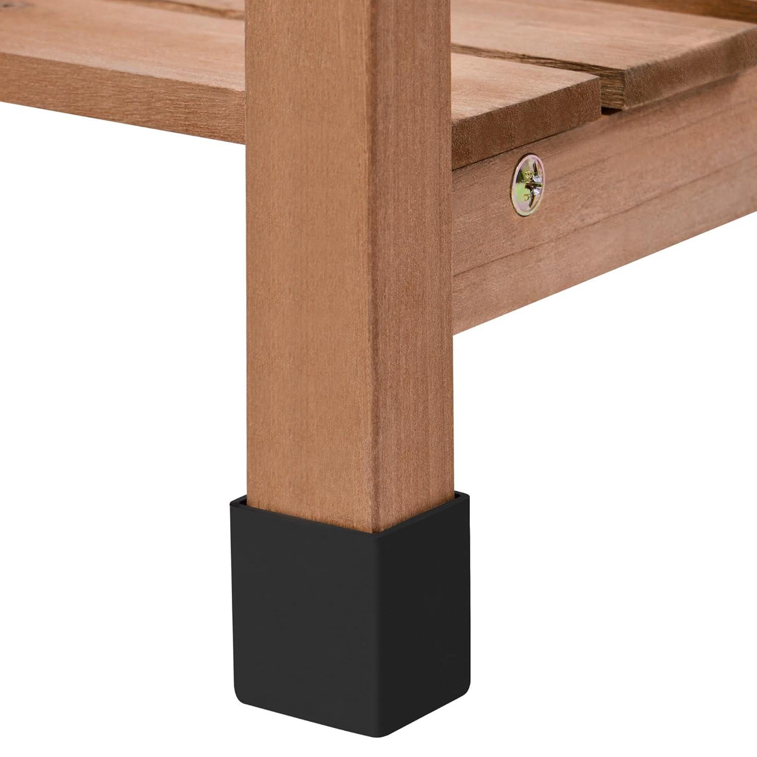 Topeakmart 45.2x17.7x47.6'' (LxWxH) Potting Benches Outdoor Garden Potting Table Work Bench with Removable Sink Drawer Rack Shelves Work Station, Wood