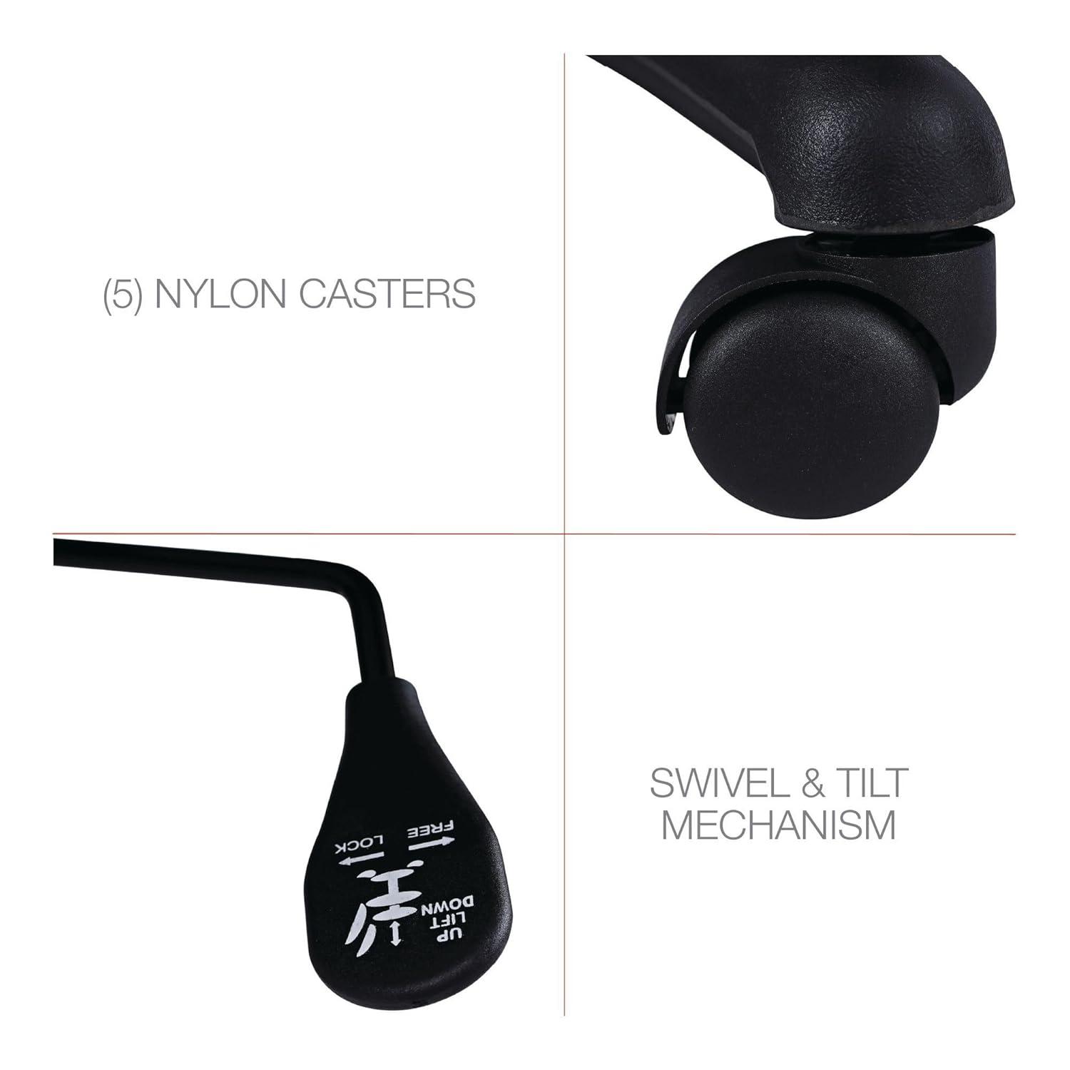 Alera® Kësson Series Polyester Blend Task Chair