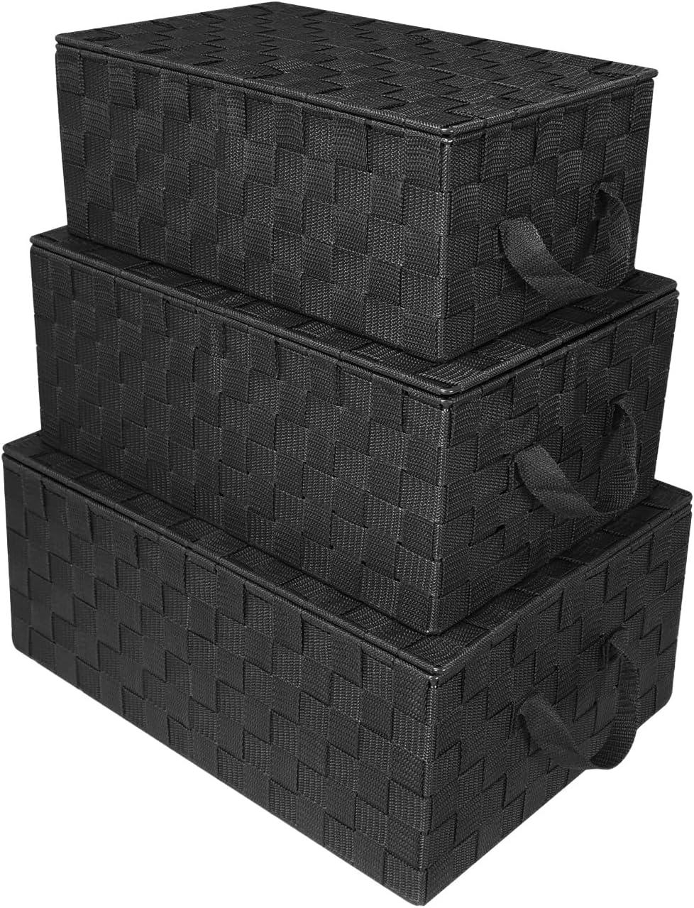 Woven Storage Basket Set of 3