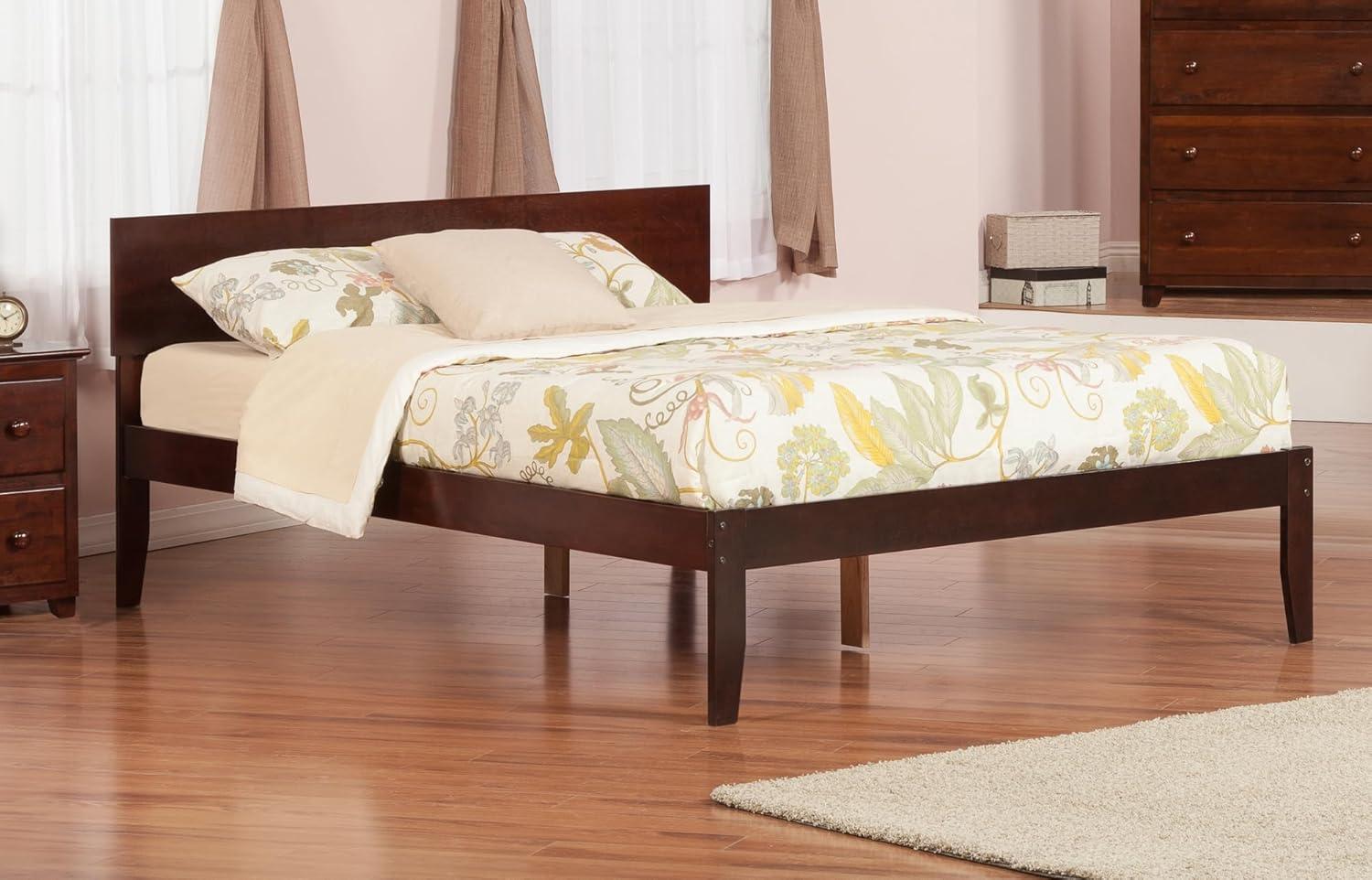 Orlando Bed - Antique Walnut - King