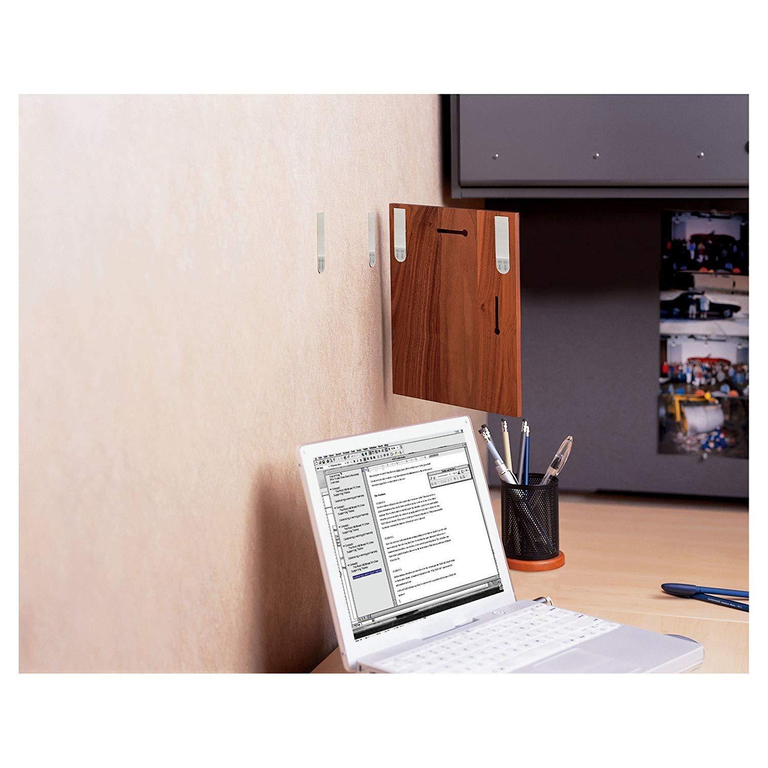 Command Medium Picture Hanging Strips White: Adhesive Wall Mounting for Art & Stationery