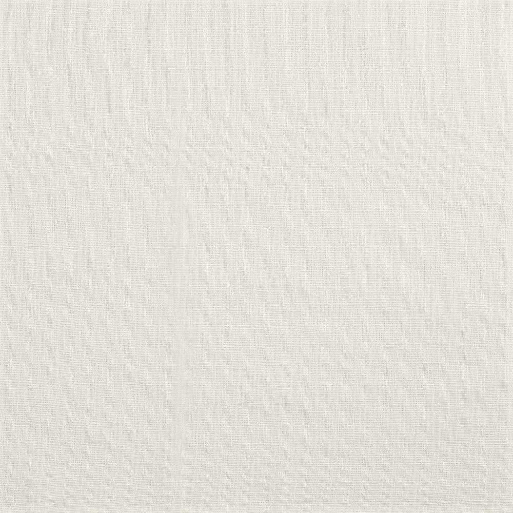 Set of 2 (108"x50") Belgian Pinch Pleats Sheer Window Curtain Panel Ivory - Exclusive Home: Modern Off-White Decor