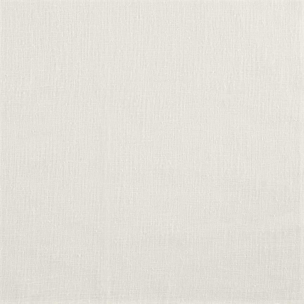 Set of 2 (108"x50") Belgian Pinch Pleats Sheer Window Curtain Panel Ivory - Exclusive Home: Modern Off-White Decor