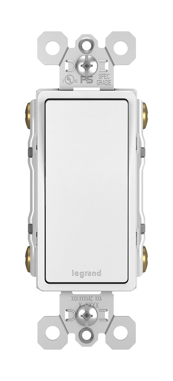 Radiant 15-Amp 4-Way Decorator Rocker Light Switch