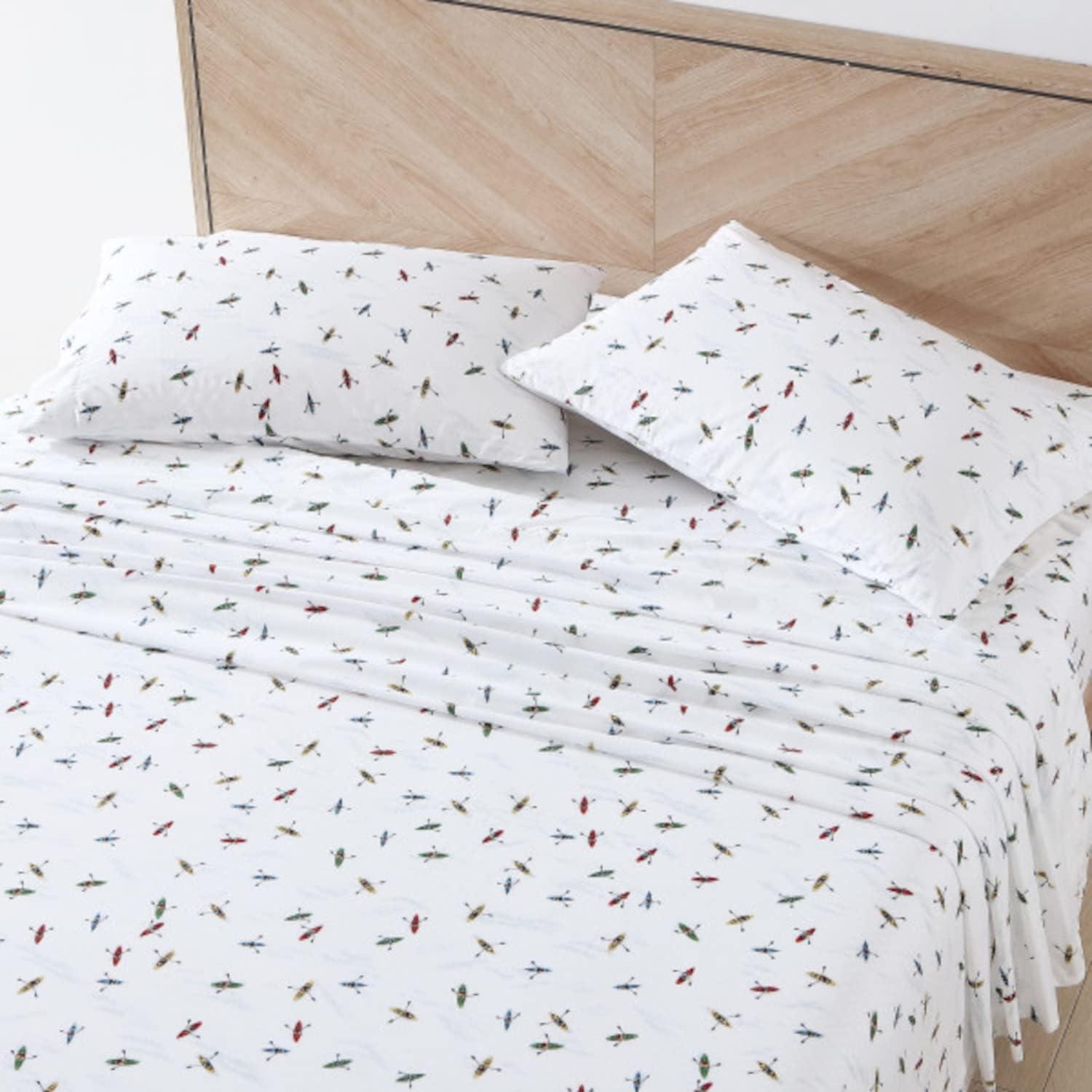 Eddie Bauer Printed Cotton Percale Sheet Sets