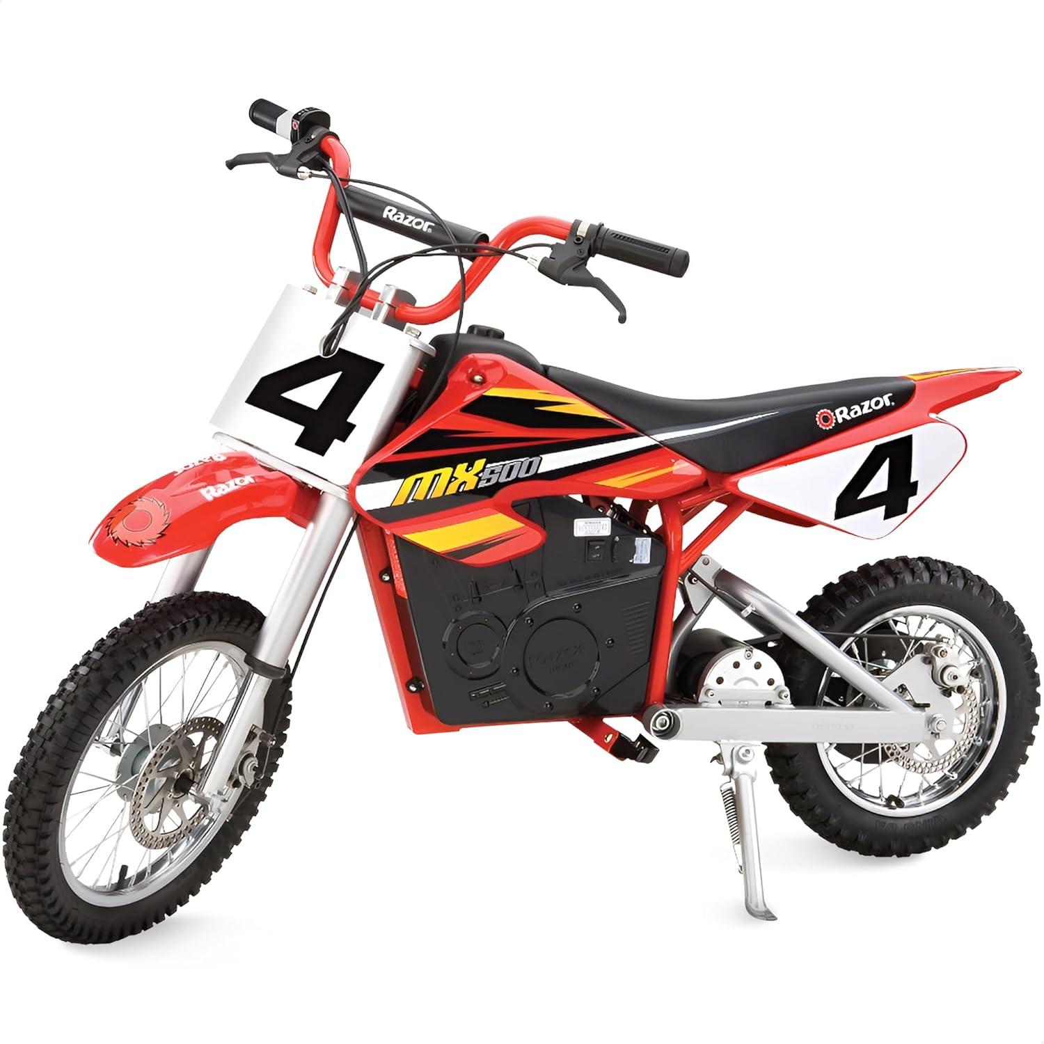 Razor Boy's 16" Dirt Rocket MX500 High Performance Electric Motocross Bike