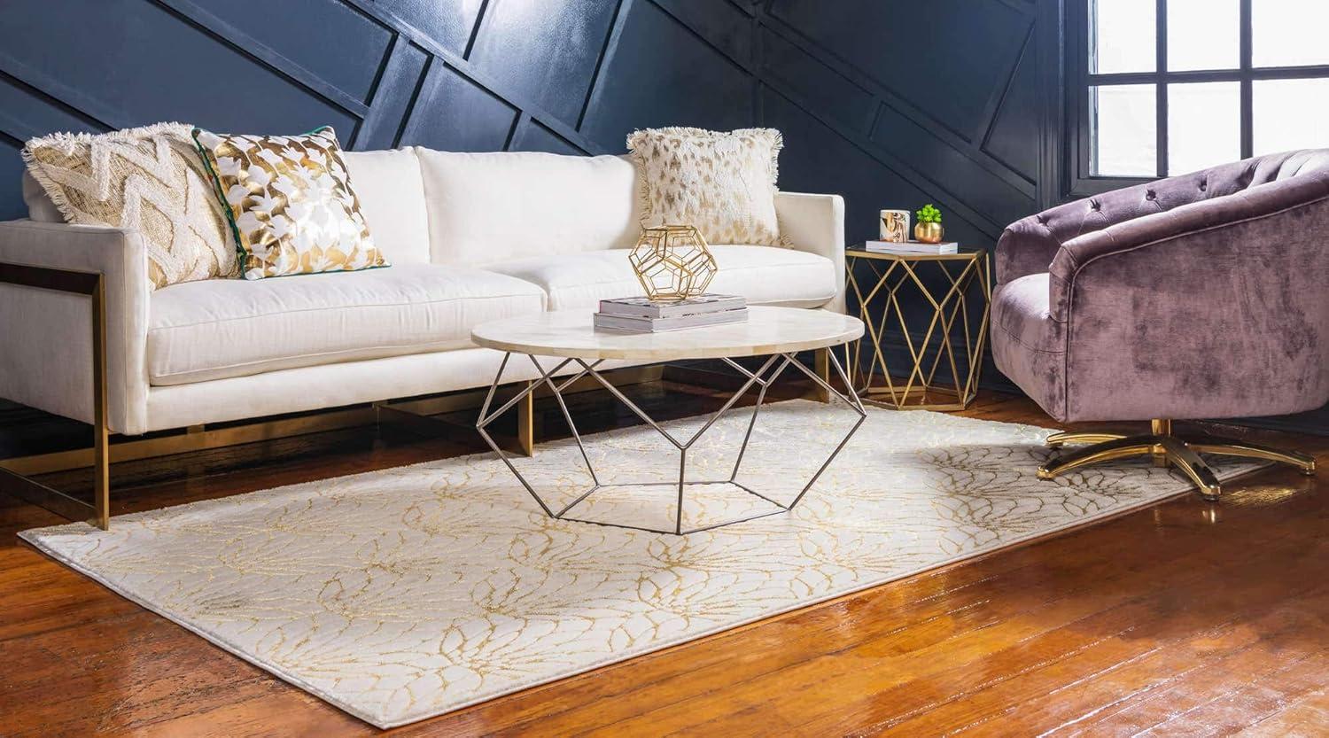 Marilyn Monroe Glitzy Geometric Rug