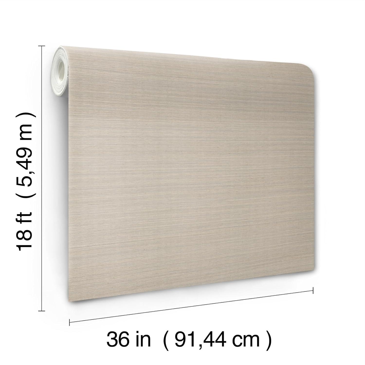 Birch Lane™ Weatherhill Natural Sisal Peel and Stick Grasscloth Wallpaper