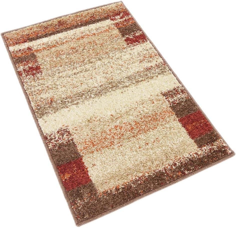 Unique Loom Autumn Collection Area Rug - Maple (2' x 3' 1" Rectangle Beige/Brown)