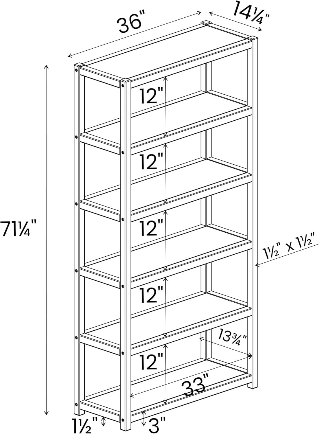 Grain Wood Furniture Greenport Bookcase