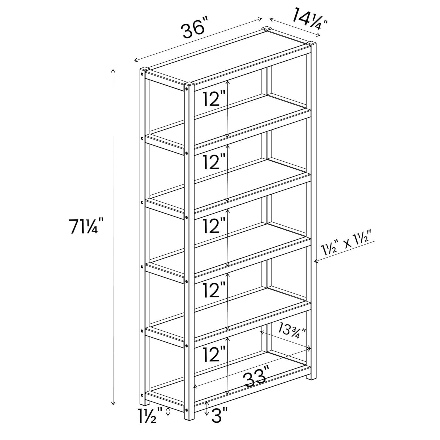 Grain Wood Furniture Greenport Bookcase