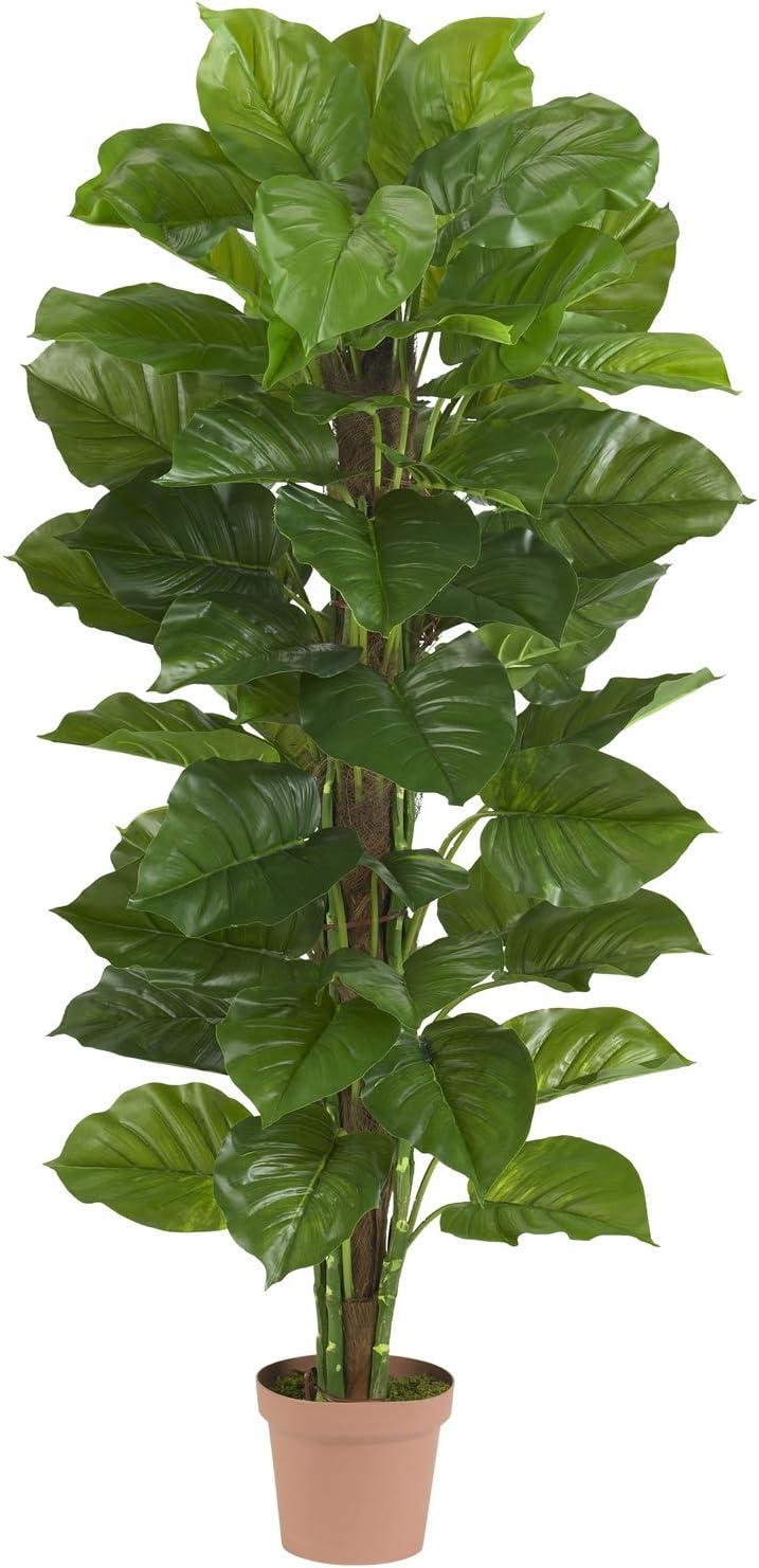 Real Touch Giant Silk Philodendron Floor Plant in Pot - 63"