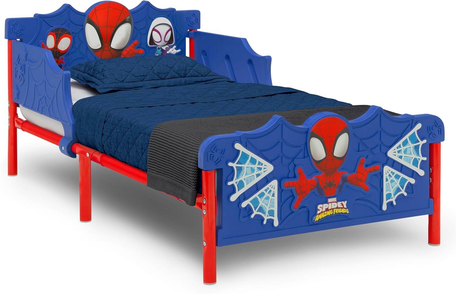 Delta Children Spidey and His Amazing Friends 3D Toddler Bed