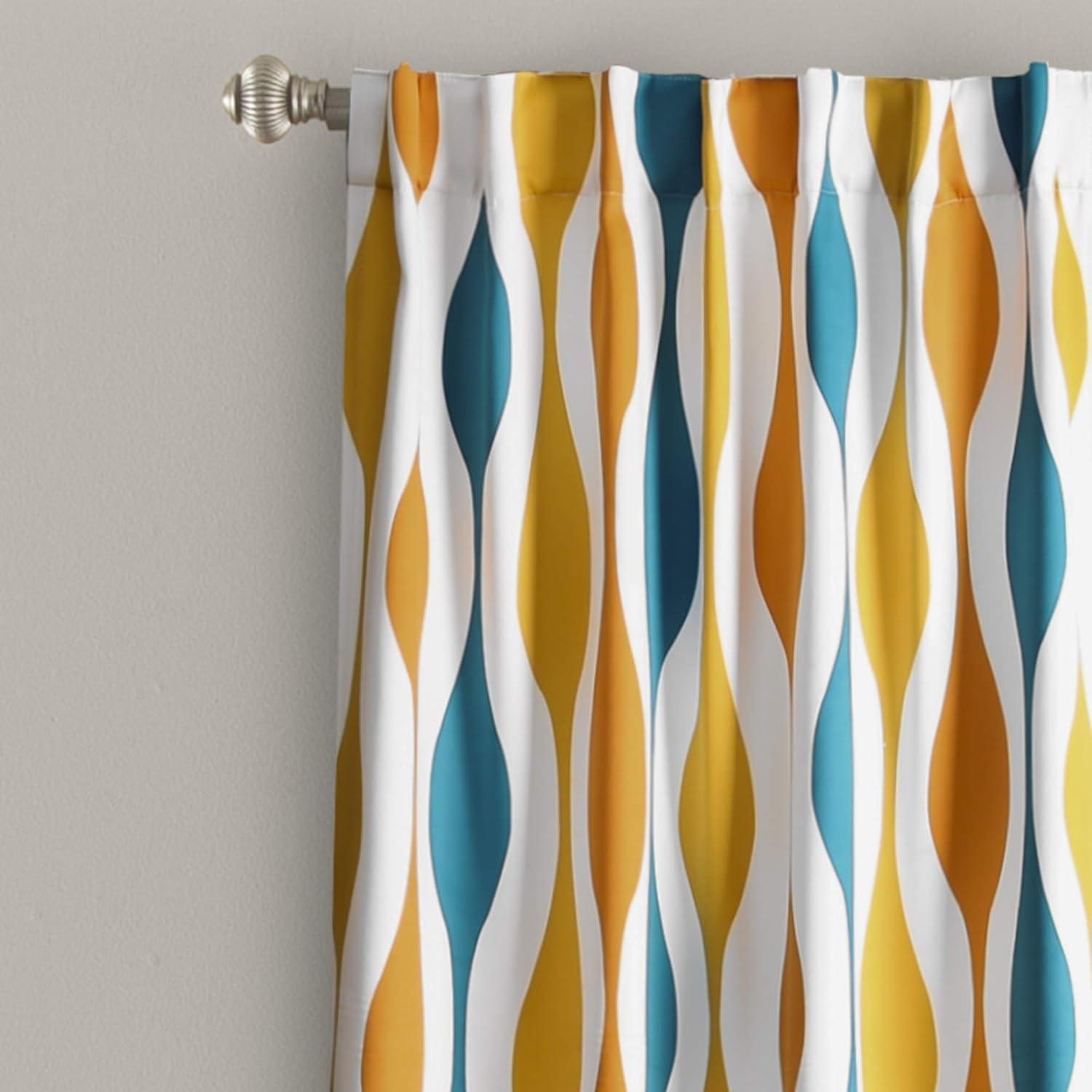 Polyester Room Darkening Curtain Pair (Set of 2)