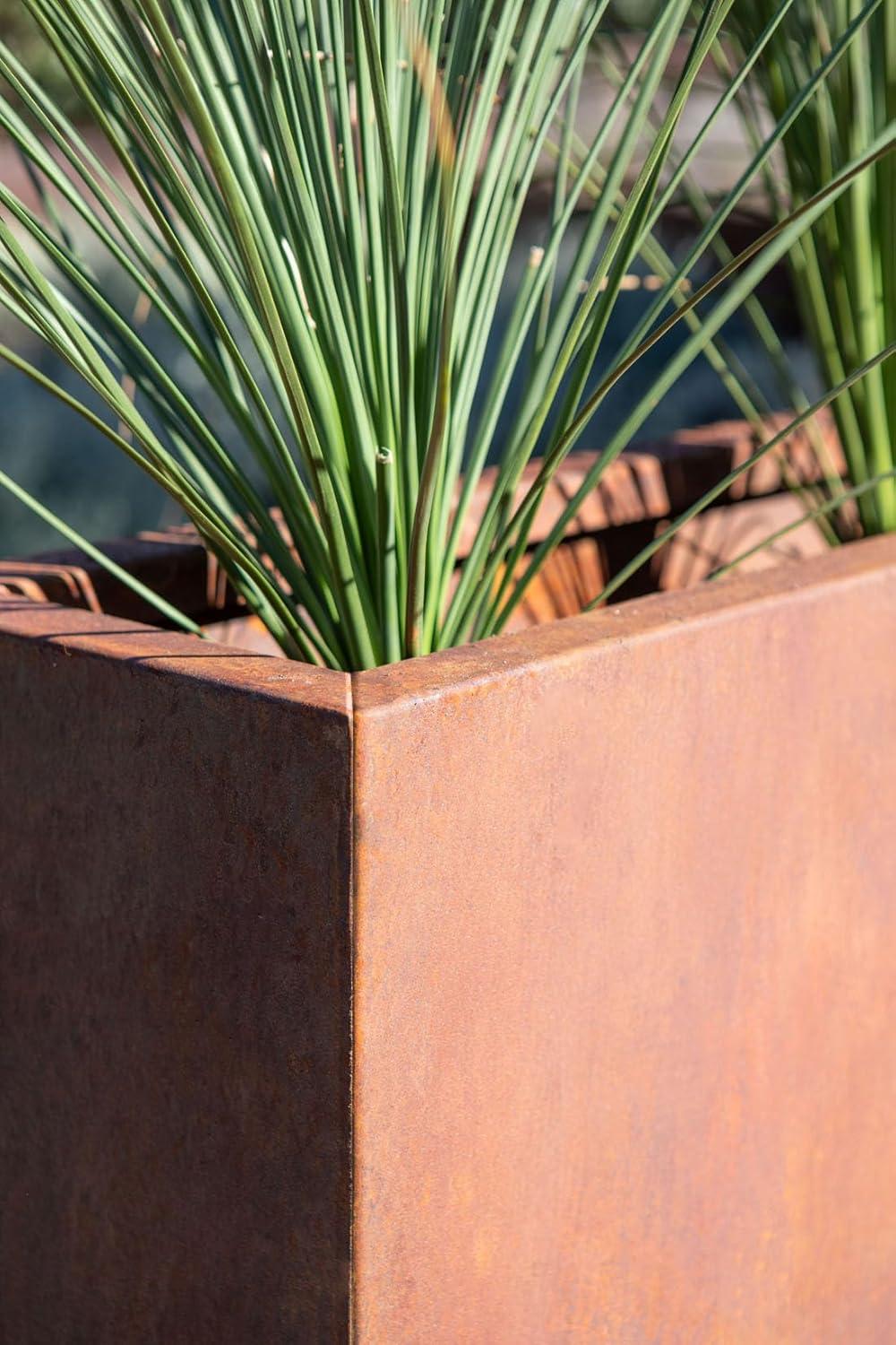 Corten Steel Series Span Planter