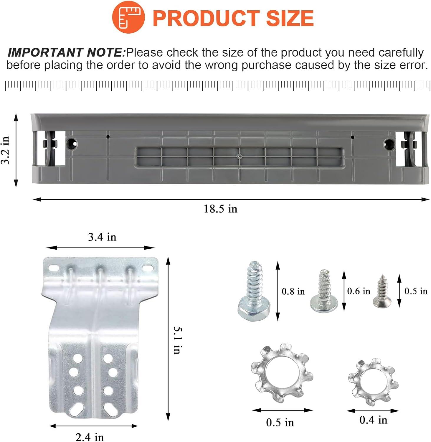 (2025 UPGRADED) SKK-7A SKK8K Dryer Stacking Kit by Beaquicy - Replacement for Samsung 27-Inch Front-Load Washers and Dryers - Samsung laundry stacking kit Replaces SKK-7A, SK-5A, SK-5AXAA, SKK-8K