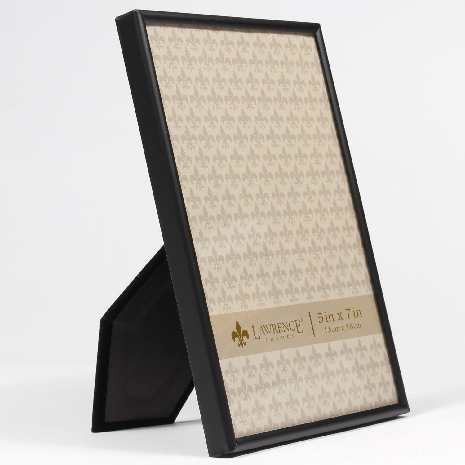 Lawrence Frames Metal Picture Frame, Black