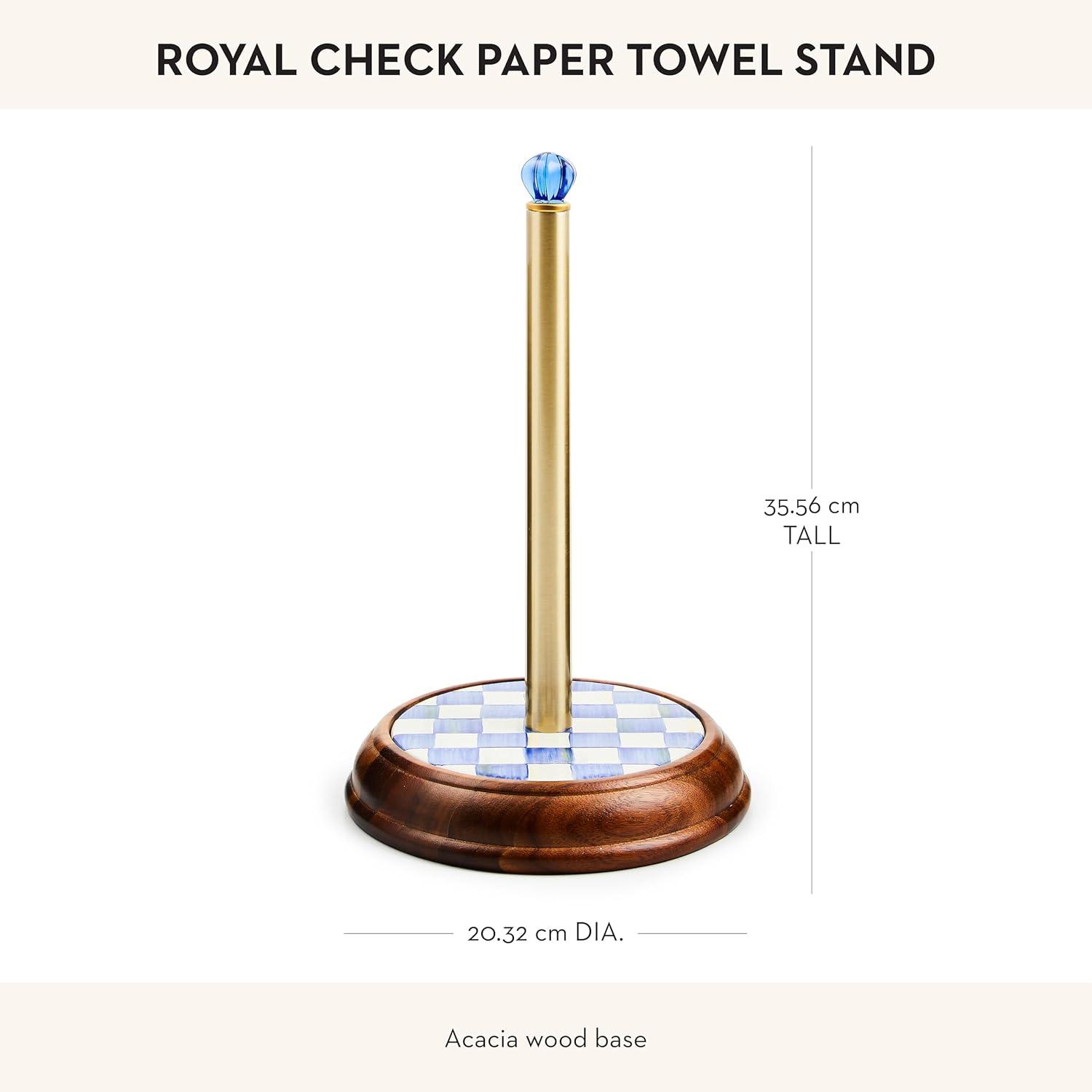 MacKenzie-Childs Wood Paper Towel Holder