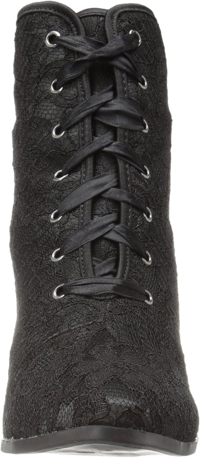 Womens Victorian Elizabeth Black Costume Boots size 6