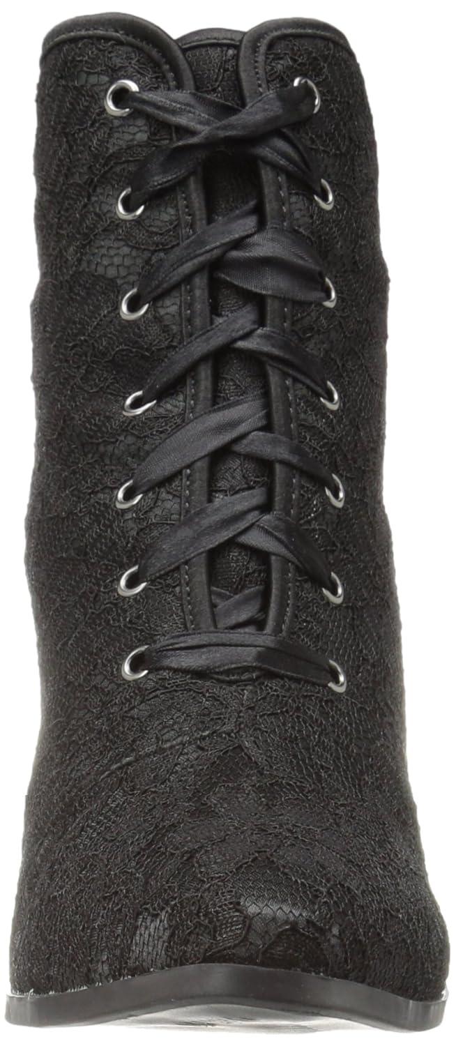 Womens Victorian Elizabeth Black Costume Boots size 6