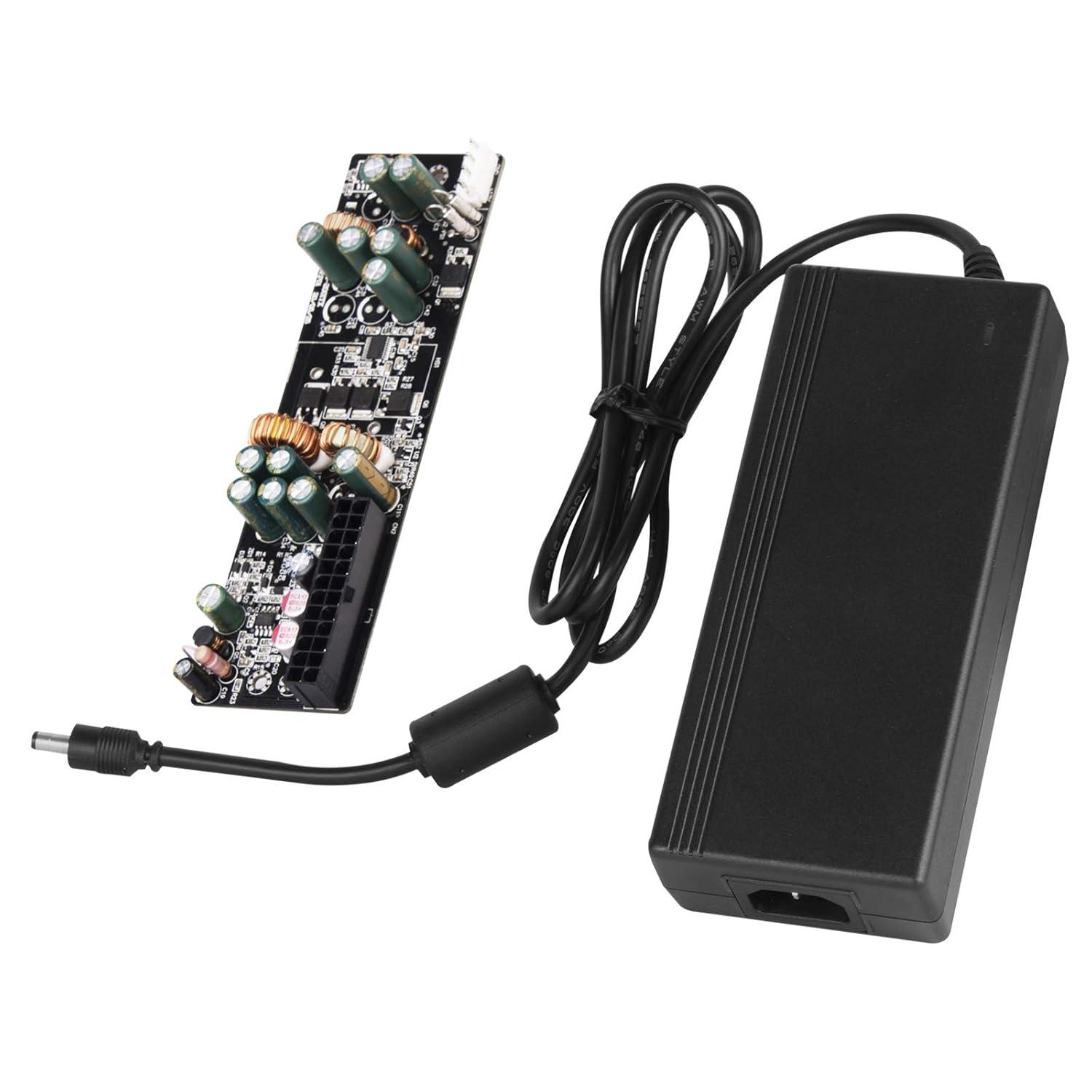 SilverStone Technology  Power Supply Kit, 120W DC-DC Board, 12V/10A Adapter, Black Wires, 20+4 Pin Motherboard, 4+4 EPS, 3x SATA, 1x 4-Pin Peripheral