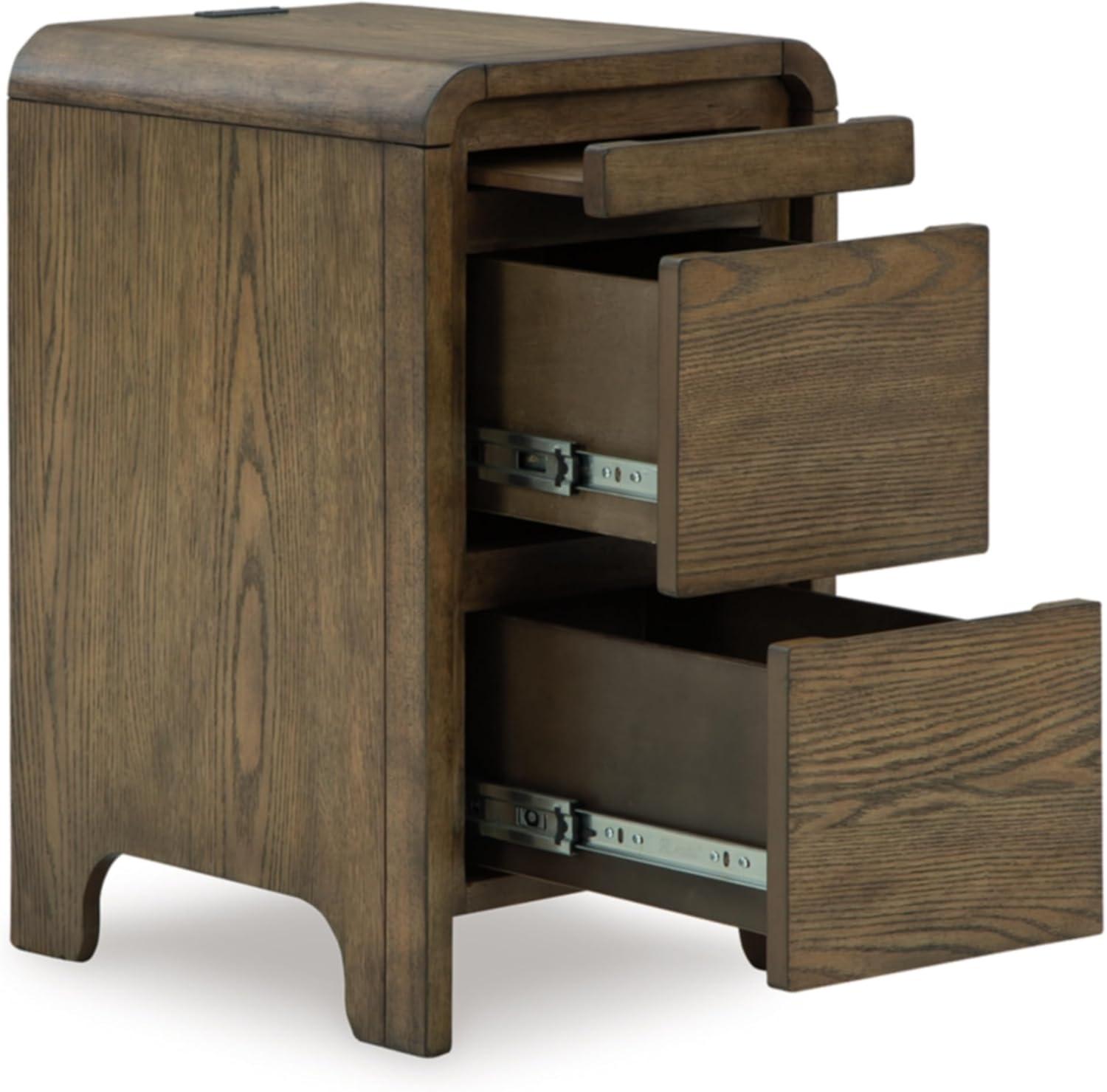 Jensworth 2 - Drawer End Table with Storage