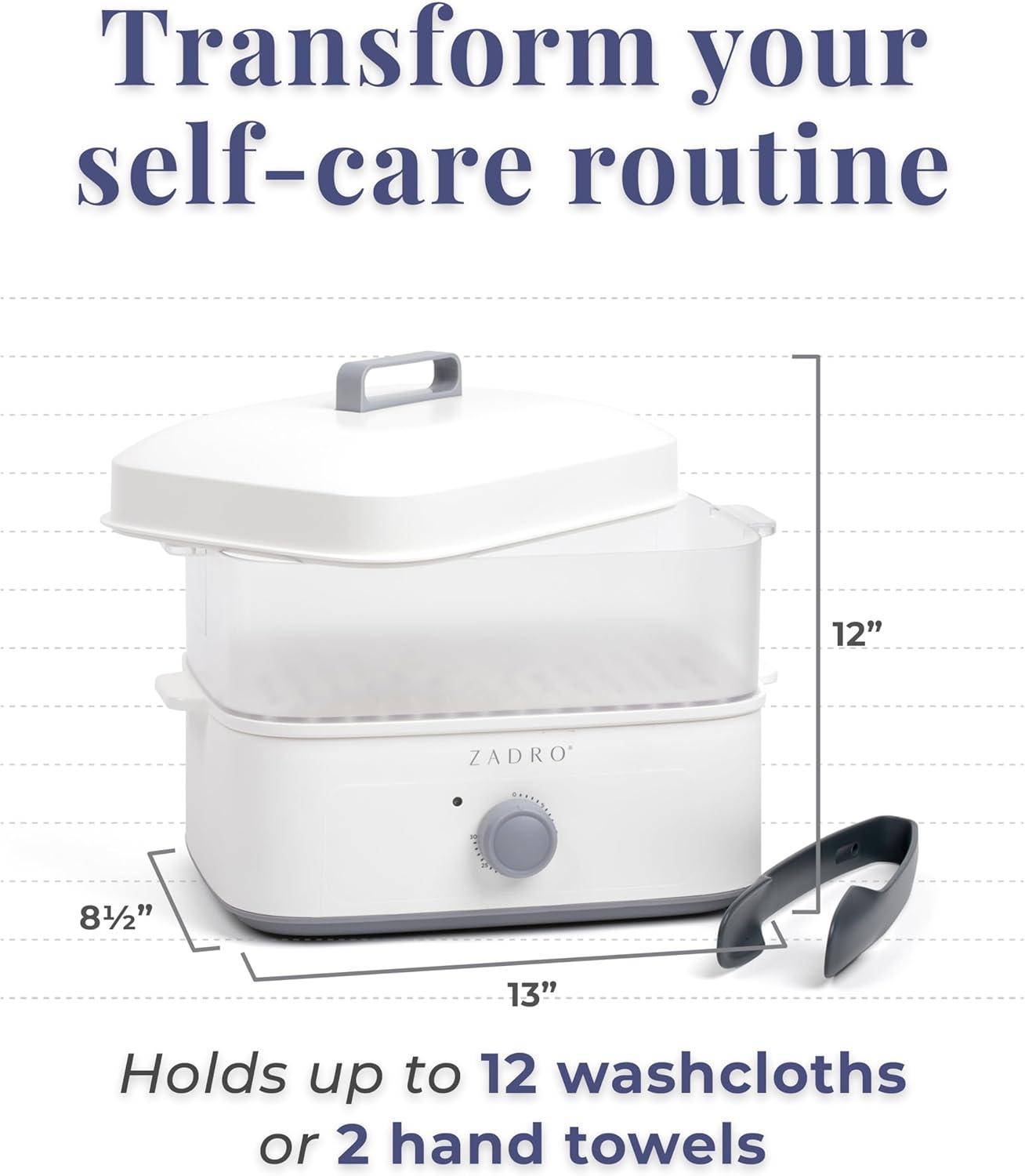 Countertop Towel Steamer Tan - Zadro: Bathroom Towel Holder, Heated Towel Rack, 12" High Plastic Warmer