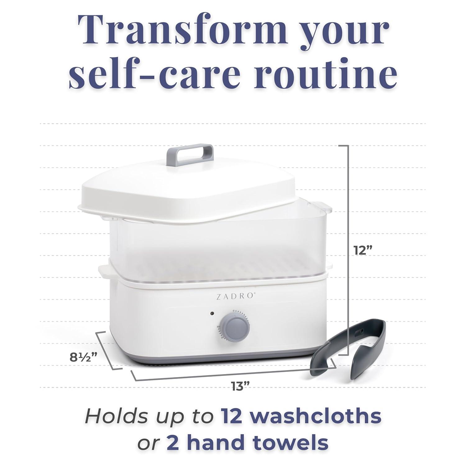 Countertop Towel Steamer Tan - Zadro: Bathroom Towel Holder, Heated Towel Rack, 12" High Plastic Warmer