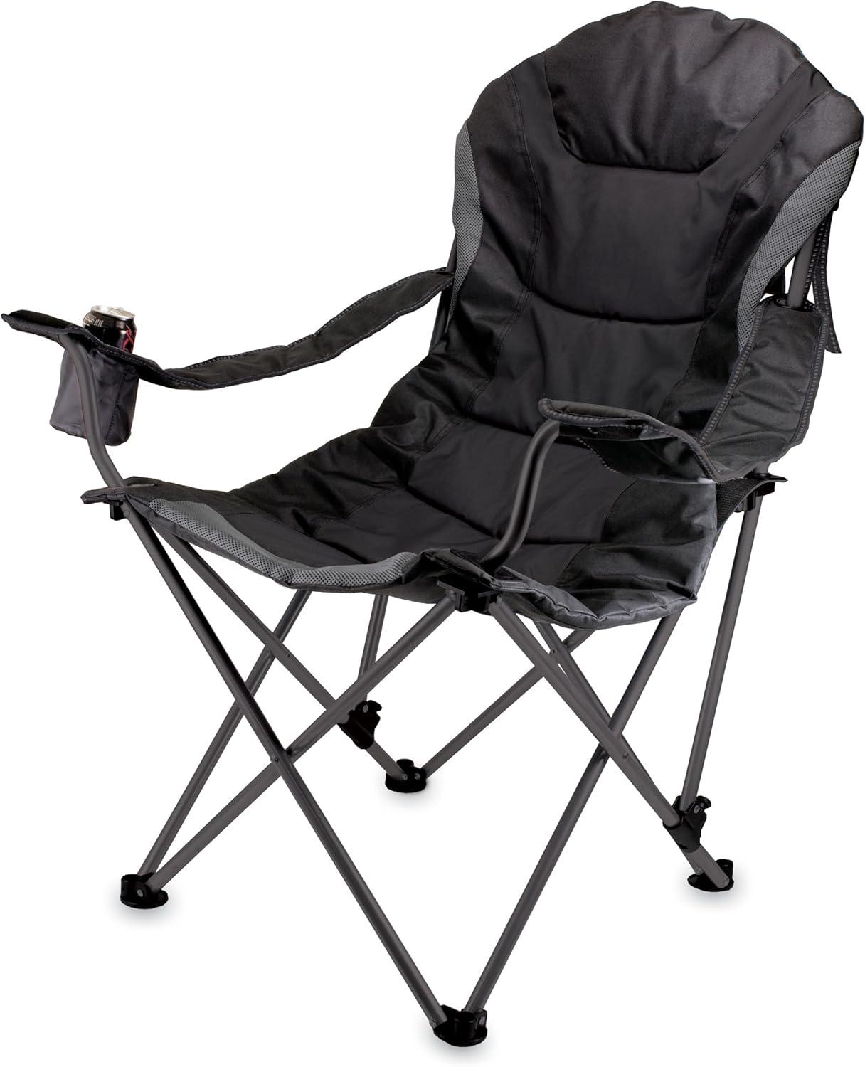 Oniva Outdoor Portable Reclining Camp Chair - Black