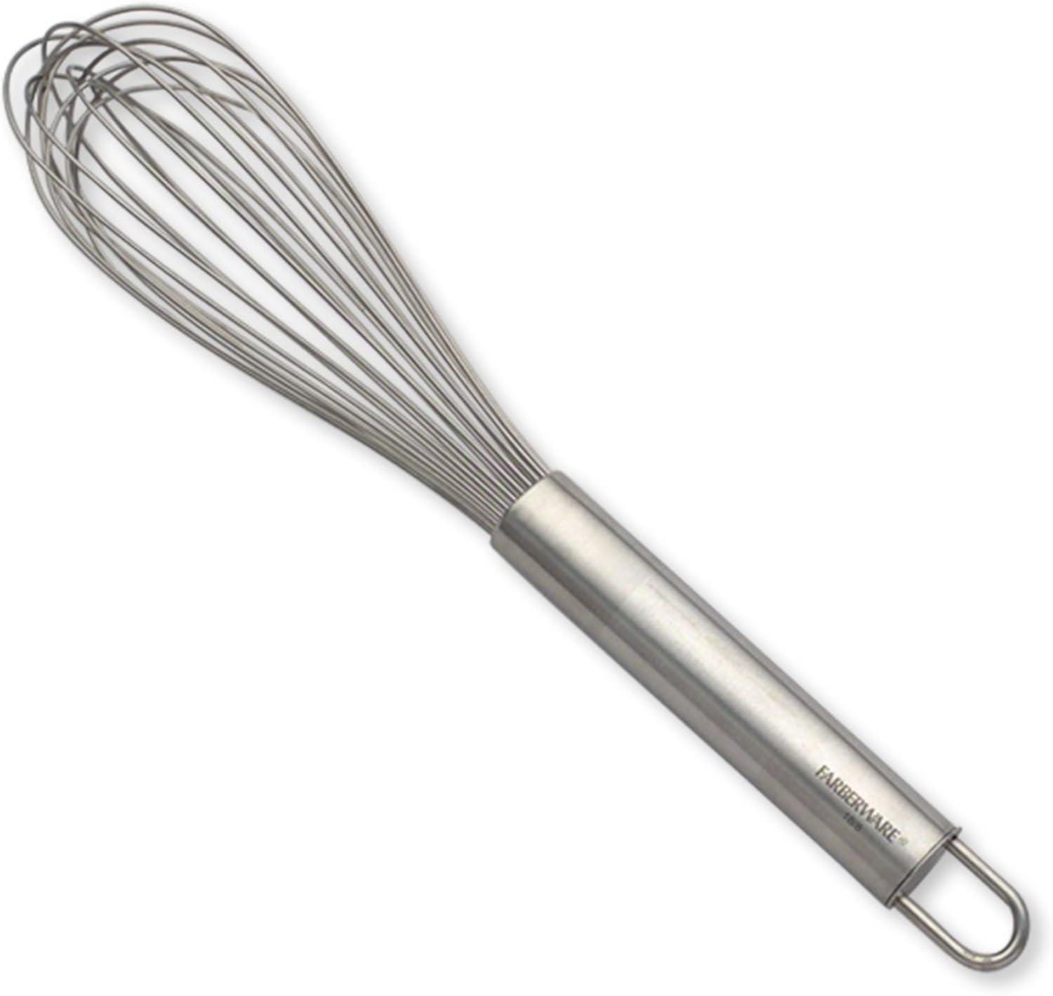 Professional 12-Inch Stainless Steel Balloon Whisk