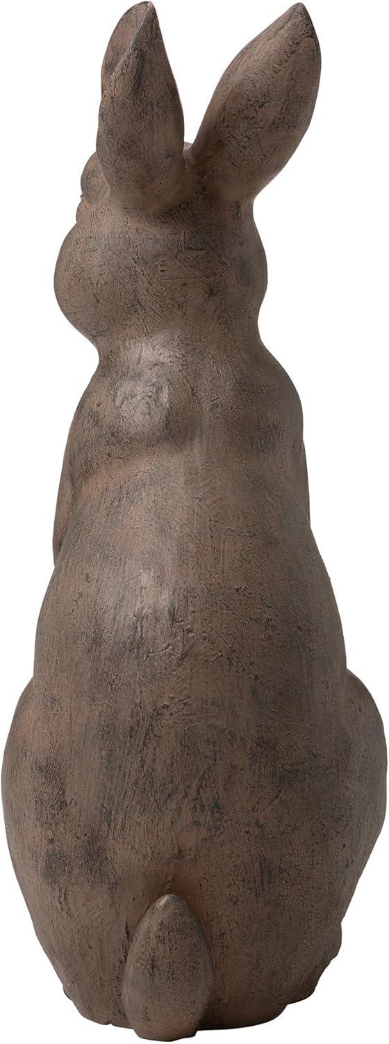 Trinx Zachary MGO Standing Rabbit Garden Statue