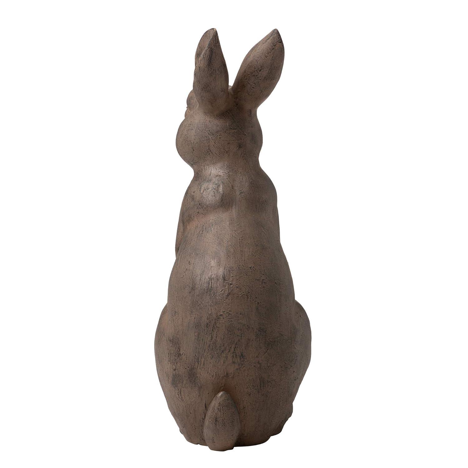 Trinx Zachary MGO Standing Rabbit Garden Statue