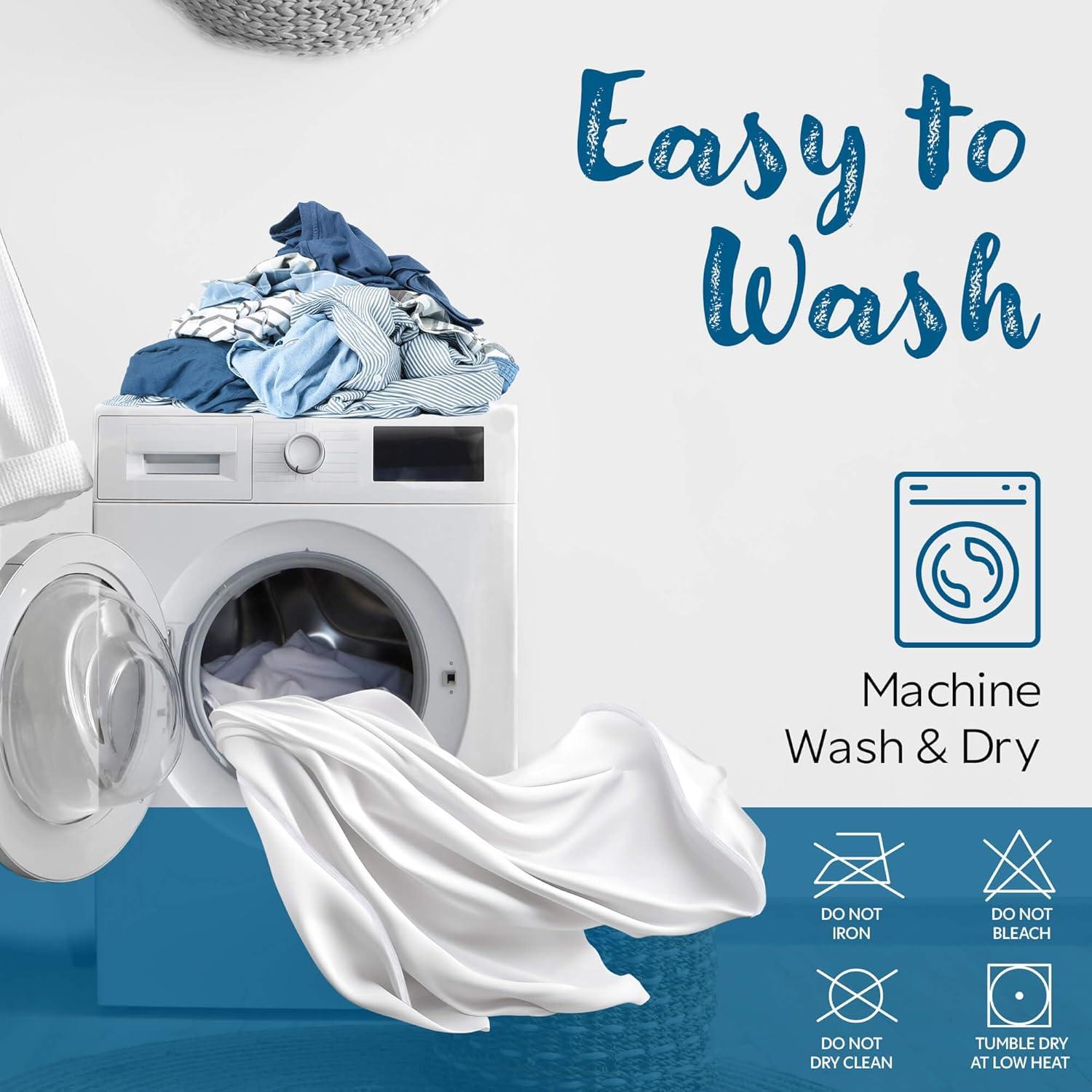 Guardmax Waterproof Twin Mattress Protector Encasement for Larger Mattressess with Zipper – White