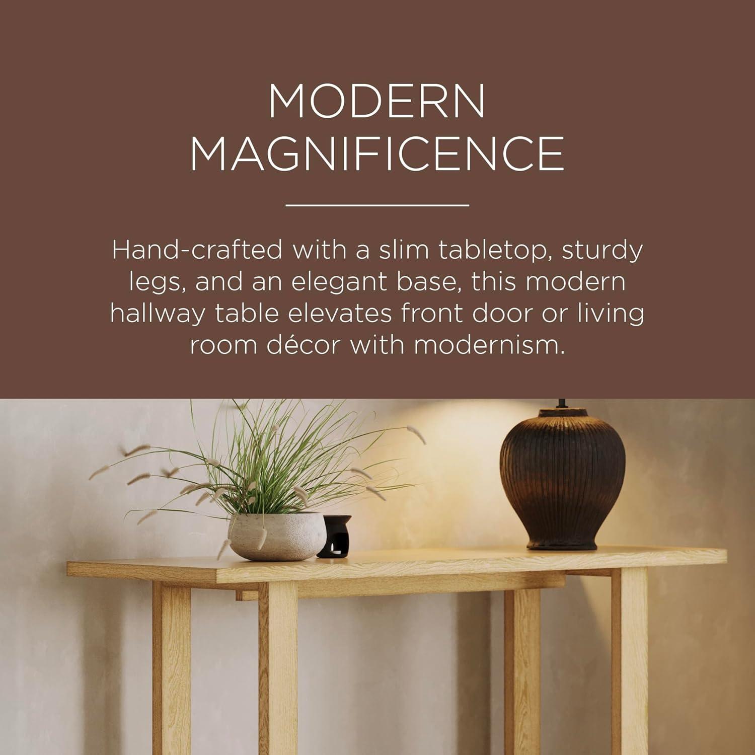 Maven Lane Hera Modern Wooden Console Table