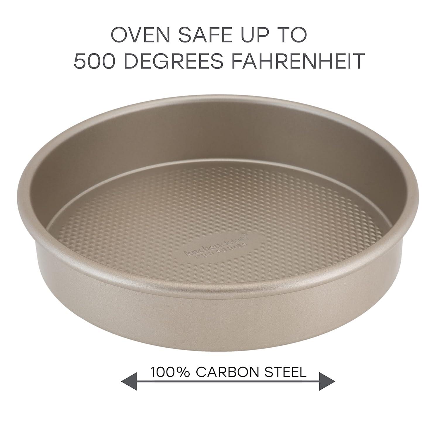 Kitchen Details Kitchen Details 9.5'' Steel Non-Stick Round Cake Pan
