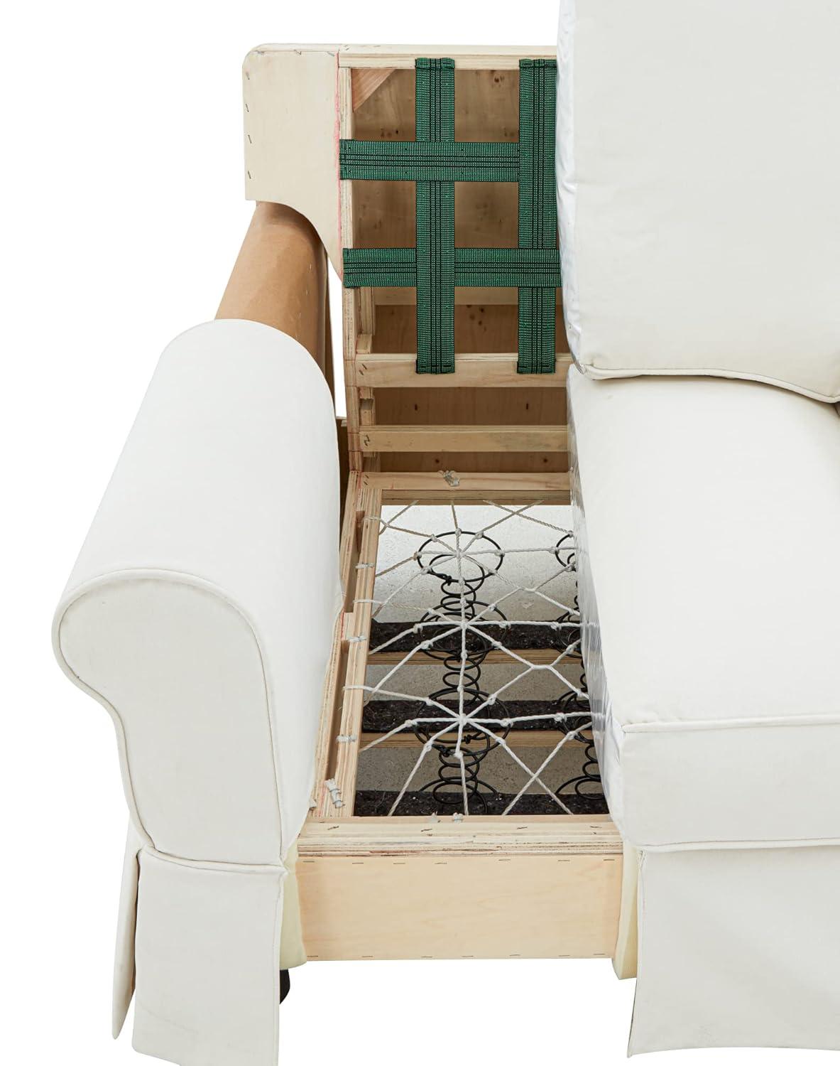 Sunset Trading Horizon Slipcovered Sofa Peyton Pearl