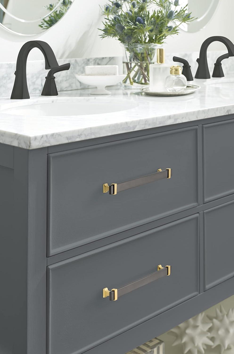 Amerock Overton Split Finish Cabinet or Drawer Pull