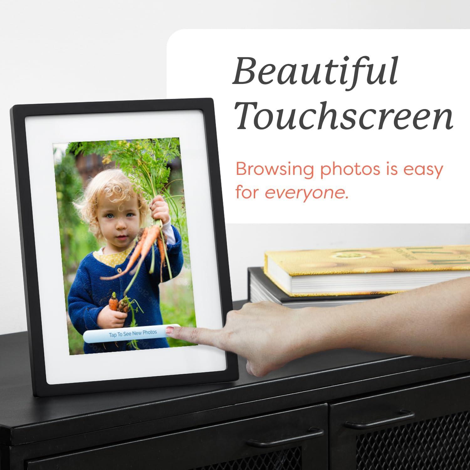 Skylight Frame: 10-inch Wifi Digital Picture Frame, Email Photos from Anywhere, Touch Screen Display