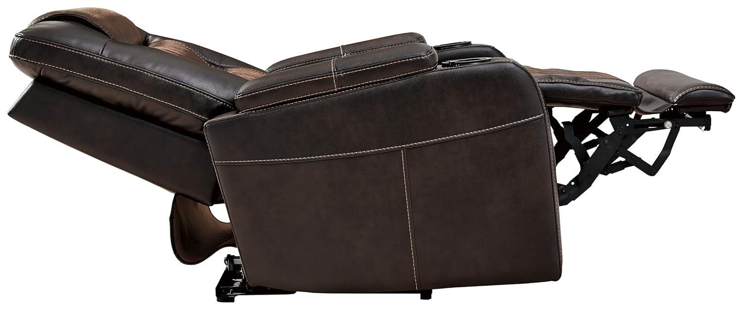 Signature Design by Ashley Composer Power Recliner in Brown